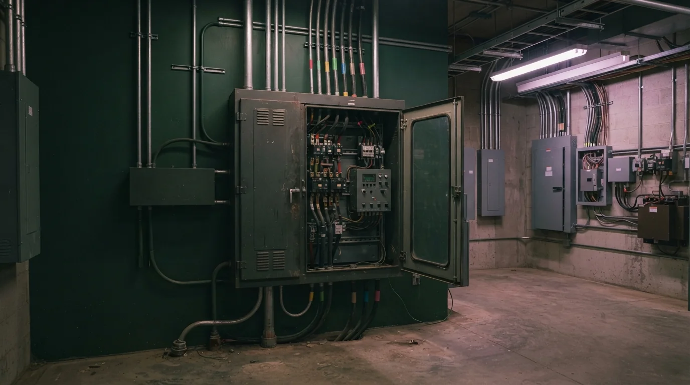 Commercial automatic transfer switch in a Grand Rapids business