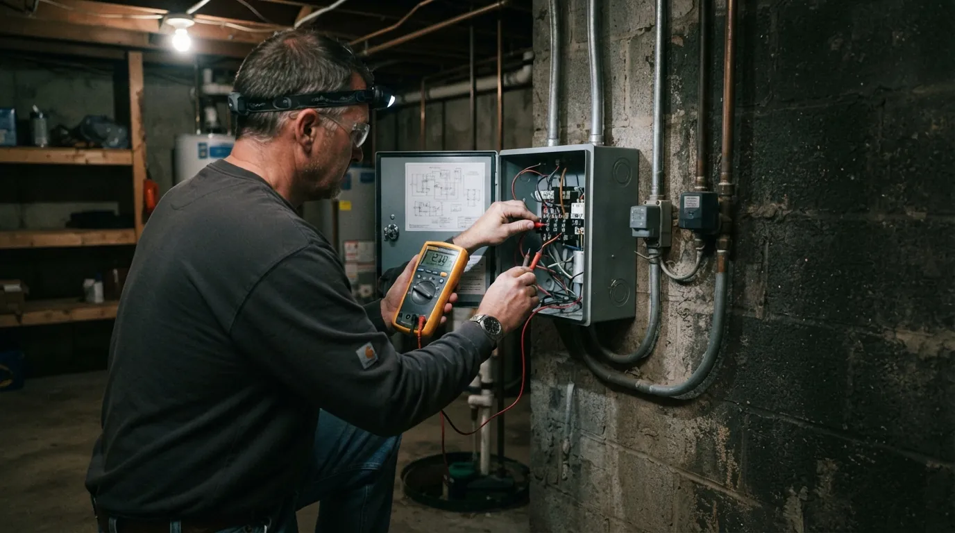 Electrical work in Cedar Springs, Michigan