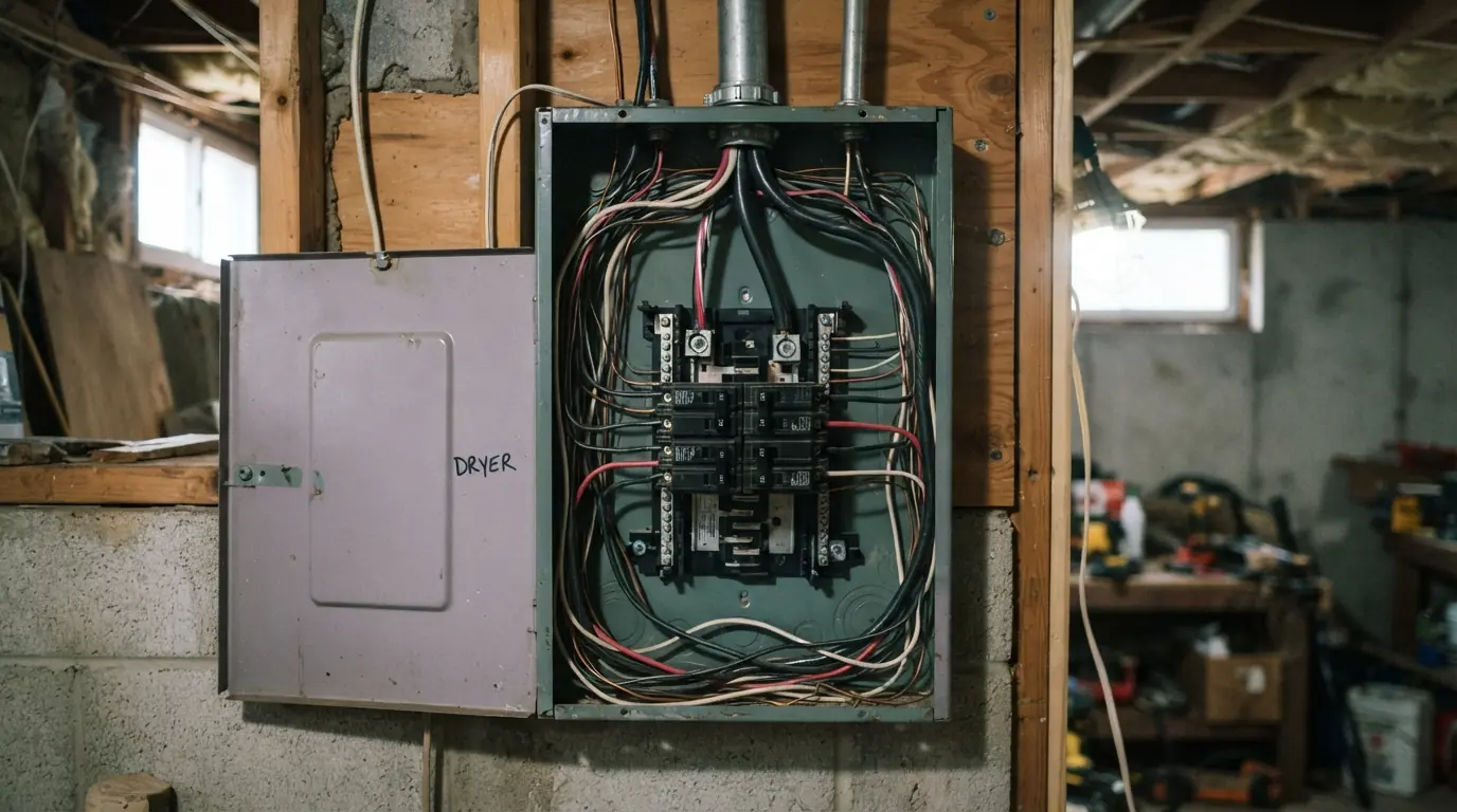 Double-pole breaker replacement in a Grand Rapids panel