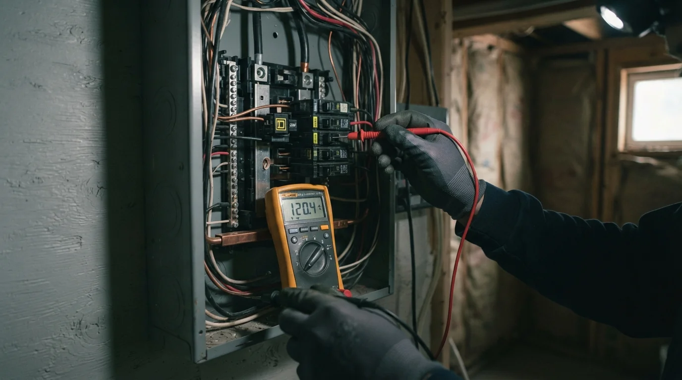 Measuring service voltage to trace flickering lights in Grand Rapids