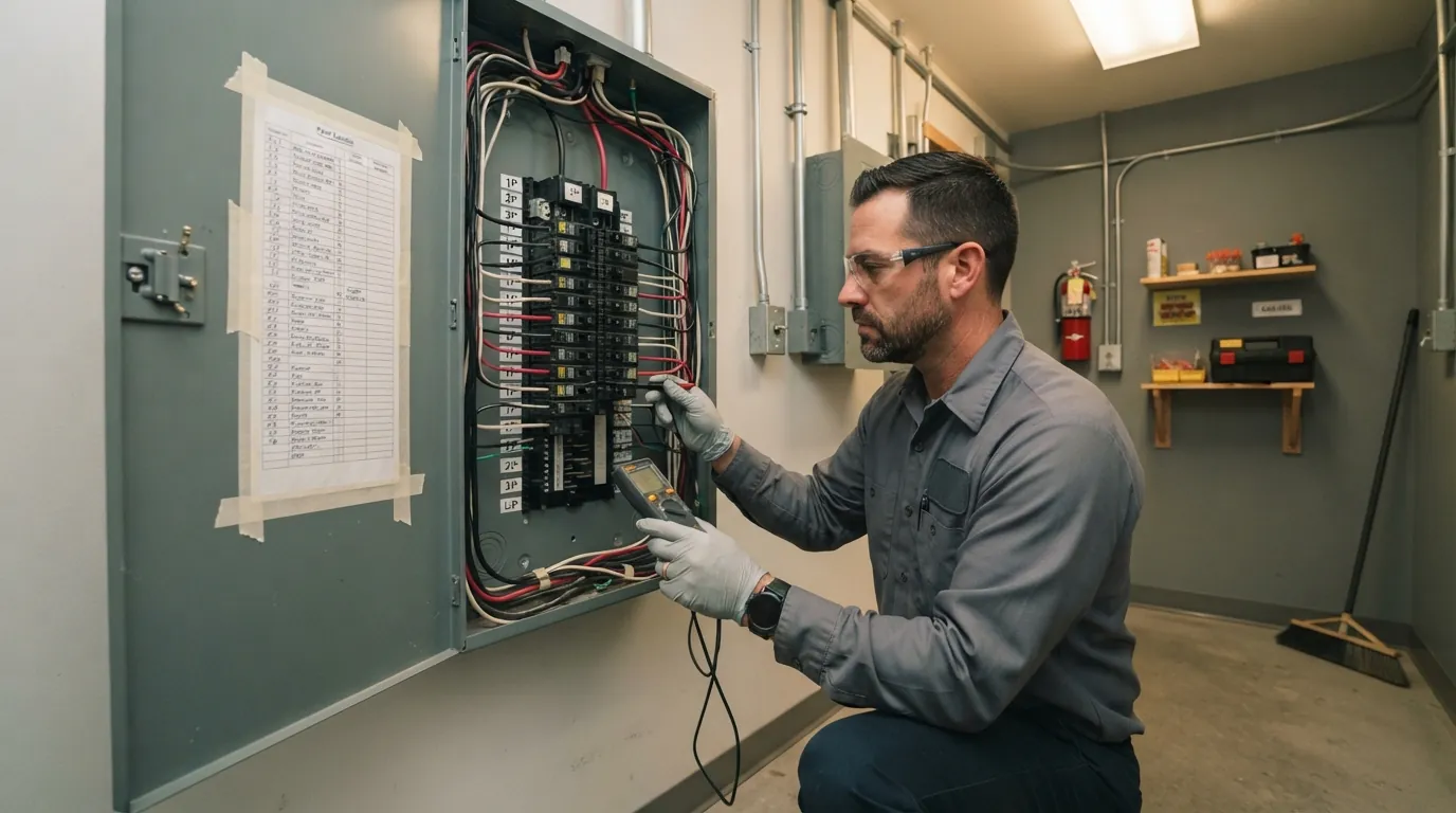 Commercial panel troubleshooting in a Grand Rapids office